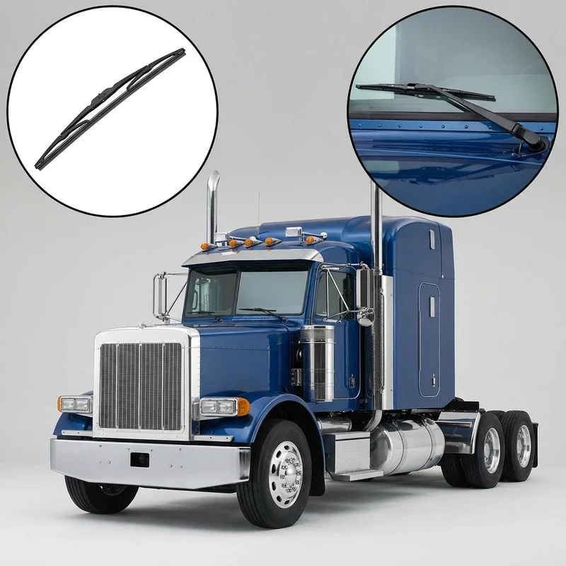 Passenger Side Wiper Blade for Peterbilt 378 (1988 - 2007) - 1