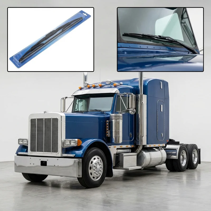 Passenger Side Wiper Blade for Peterbilt 379 (1987 - 2007) - 1