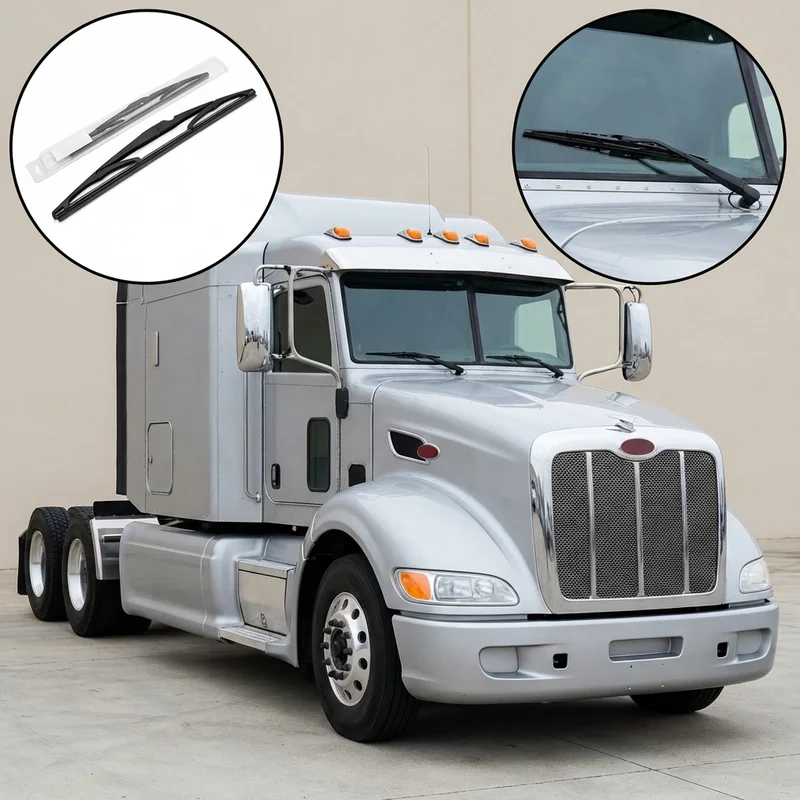 Driver Side Wiper Blade for Peterbilt 386 (2006 - 2016) - 1