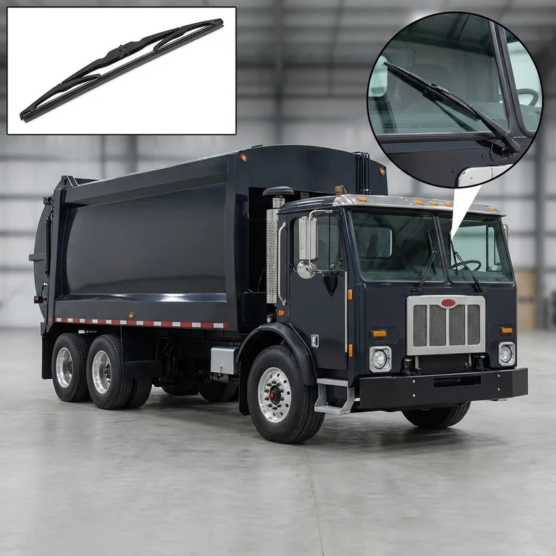 Driver Side Wiper Blade for Peterbilt 520 (2017 - 2021) - 1