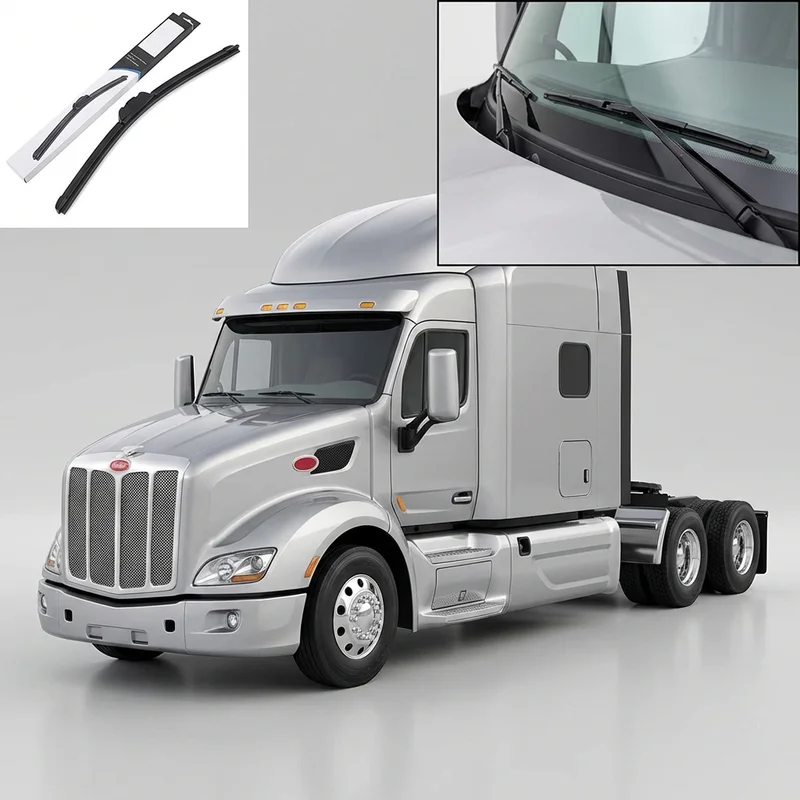 Passenger Side Wiper Blade for Peterbilt 587 (2011 - 2018) - 1