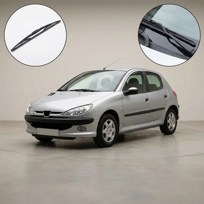 Driver Side Wiper Blade for Peugeot 206 (2000 - 2009) - 1