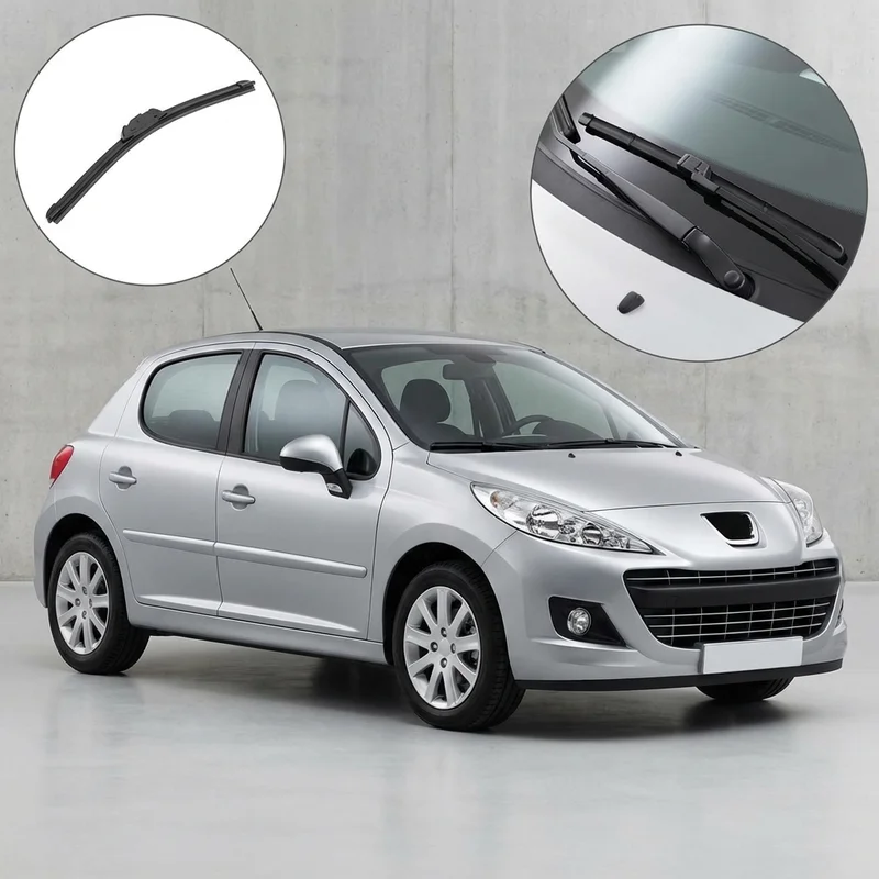 Driver Side Wiper Blade for Peugeot 207 (2008 - 2014) - 1