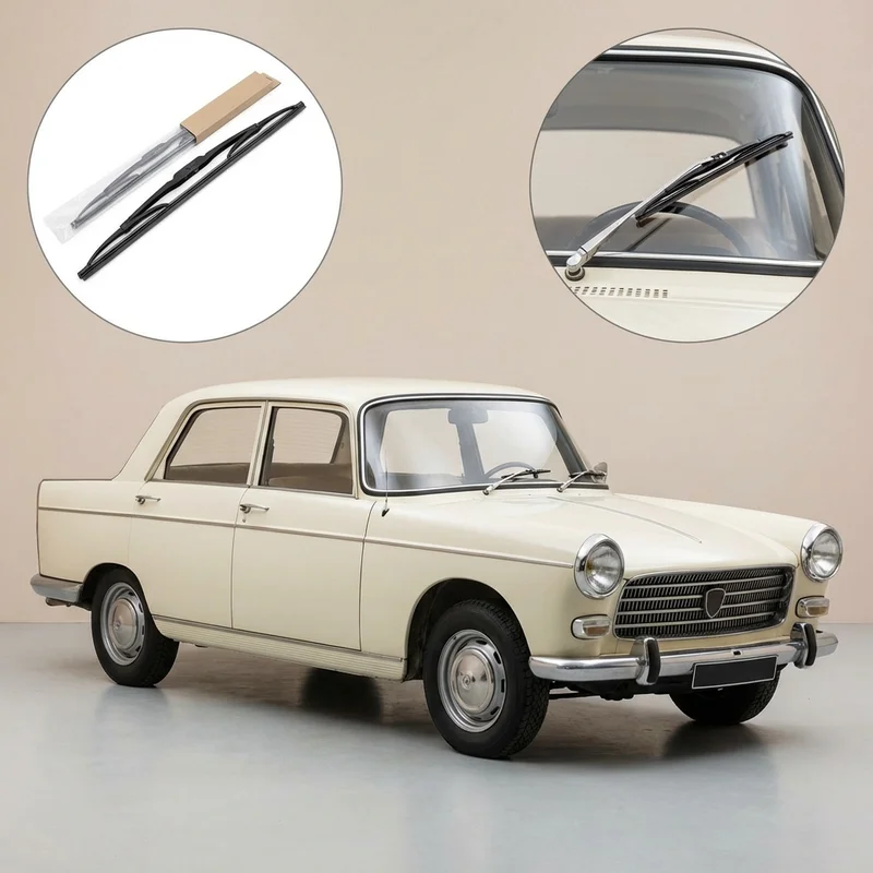 Driver Side Wiper Blade for Peugeot 404 (1968 - 1970) - 1