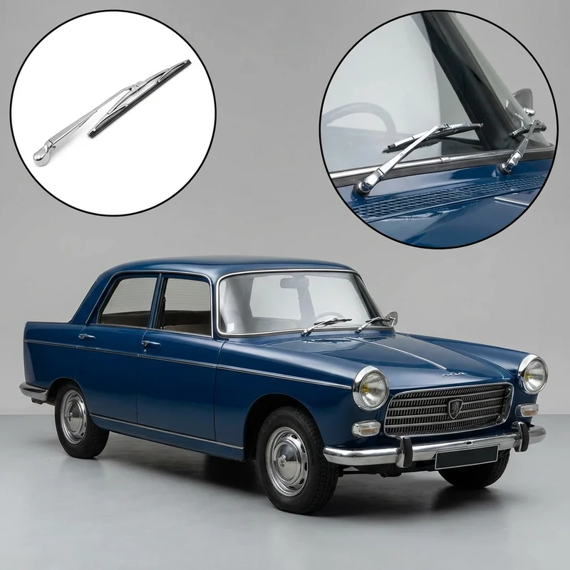 Passenger Side Wiper Blade for Peugeot 404 (1968 - 1970) - 1