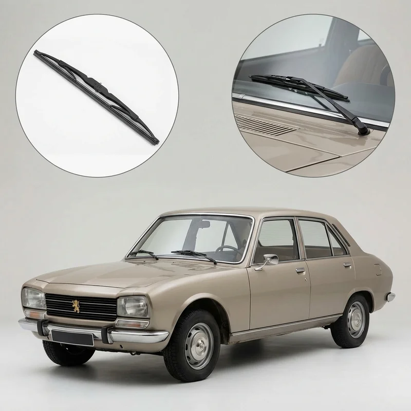 Passenger Side Wiper Blade for Peugeot 504 (1969 - 1983) - 1