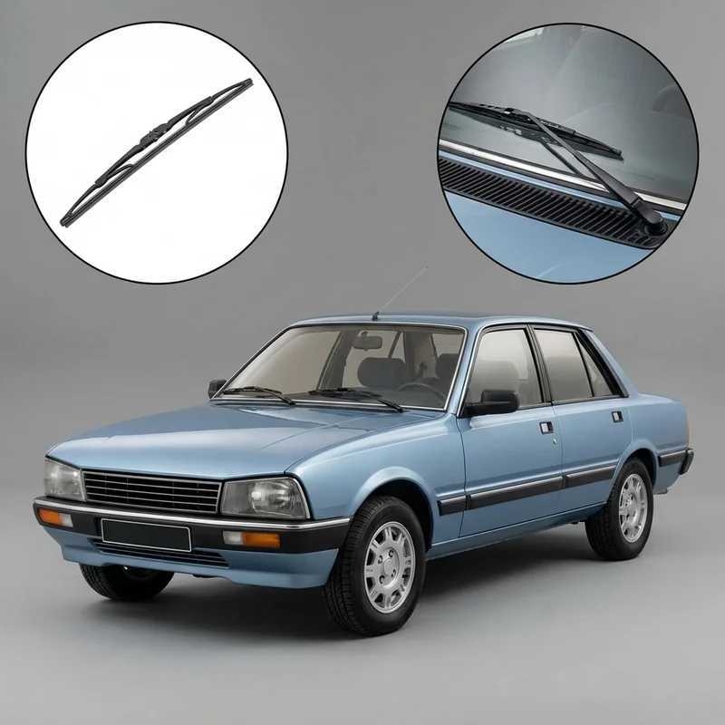 Passenger Side Wiper Blade for Peugeot 505 (1980 - 1991) - 1