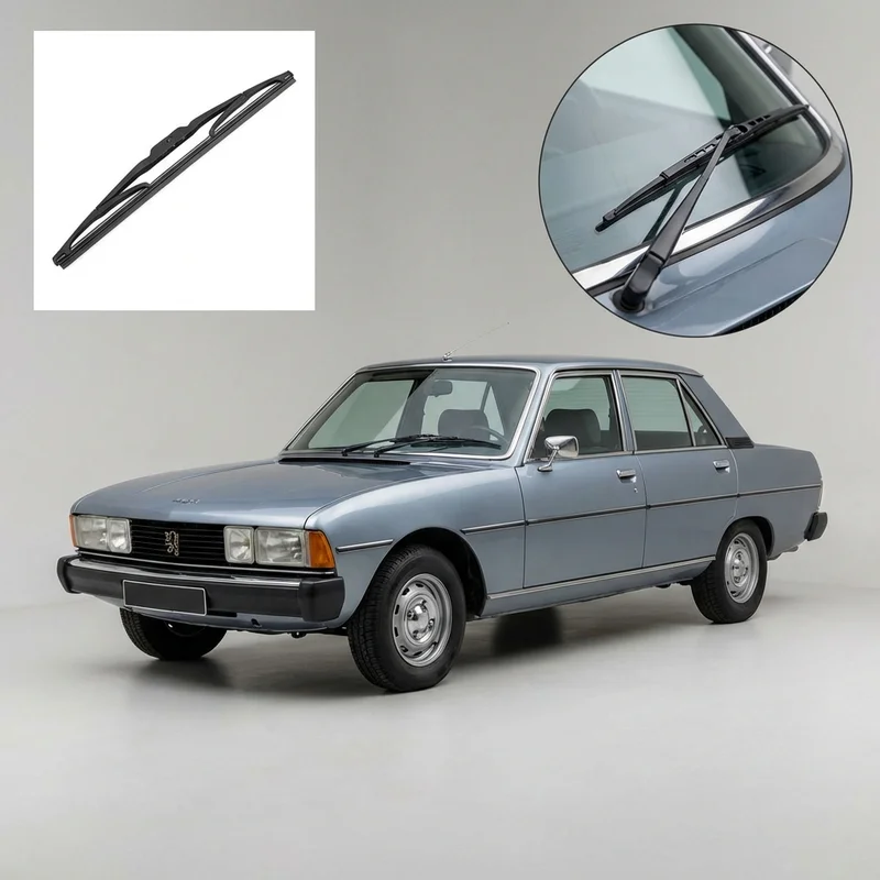 Passenger Side Wiper Blade for Peugeot 604 (1977 - 1984) - 1