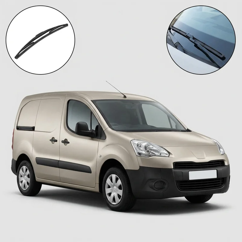 Passenger Side Wiper Blade for Peugeot Partner (2003 - 2022) - 1