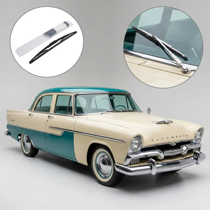 Driver Side Wiper Blade for Plymouth Belvedere (1957 - 1970) - 1