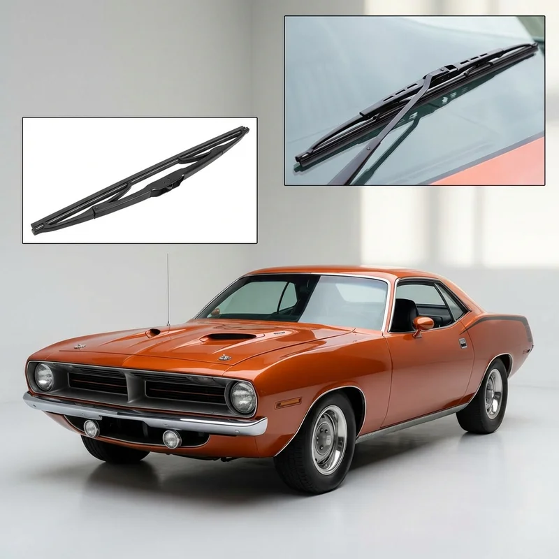Passenger Side Wiper Blade for Plymouth Cuda (1970 - 1974) - 1