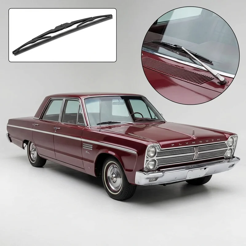 Driver Side Wiper Blade for Plymouth Fury (1957 - 1978) - 1