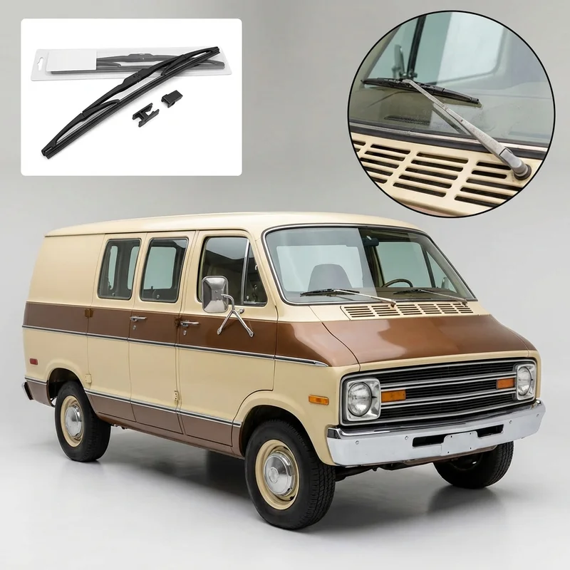 Driver Side Wiper Blade for Plymouth PB100 (1975 - 1980) - 1