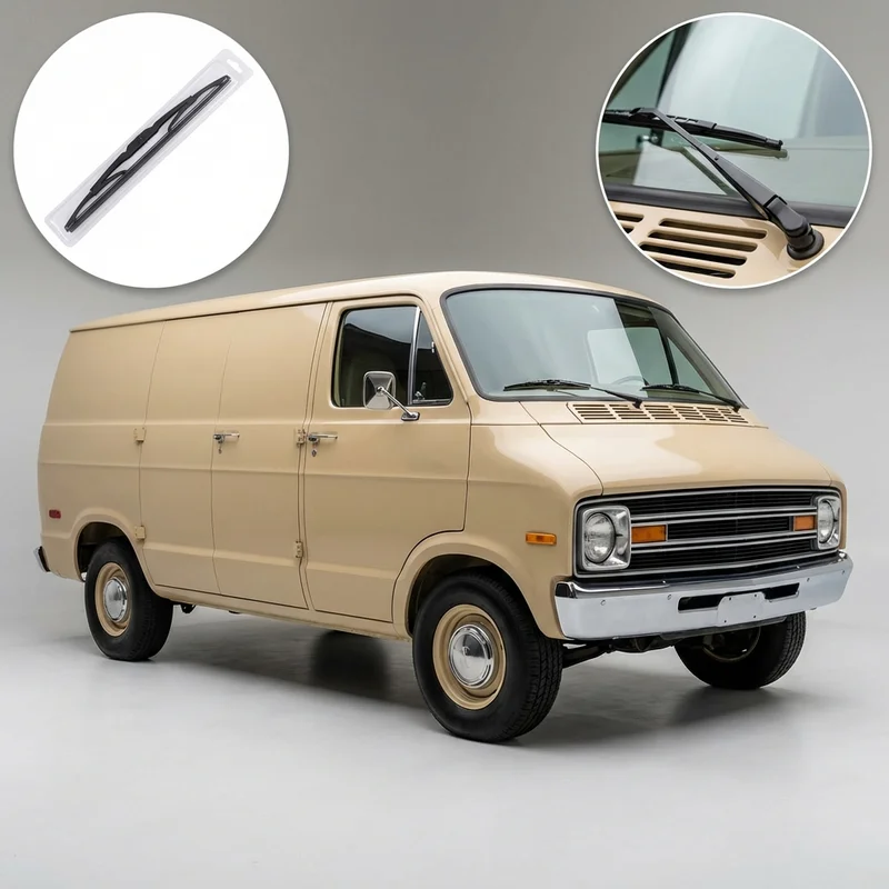 Passenger Side Wiper Blade for Plymouth PB100 (1975 - 1980) - 1