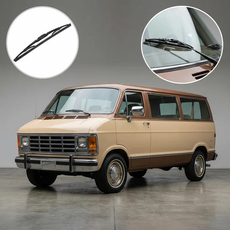 Passenger Side Wiper Blade for Plymouth PB150 (1981 - 1983) - 1