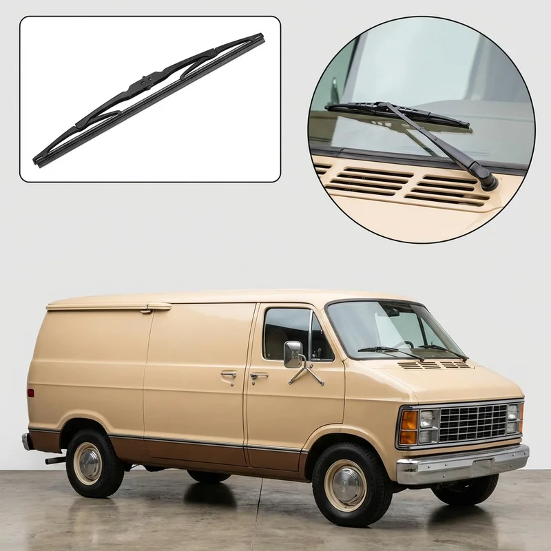 Passenger Side Wiper Blade for Plymouth PB250 (1981 - 1983) - 1