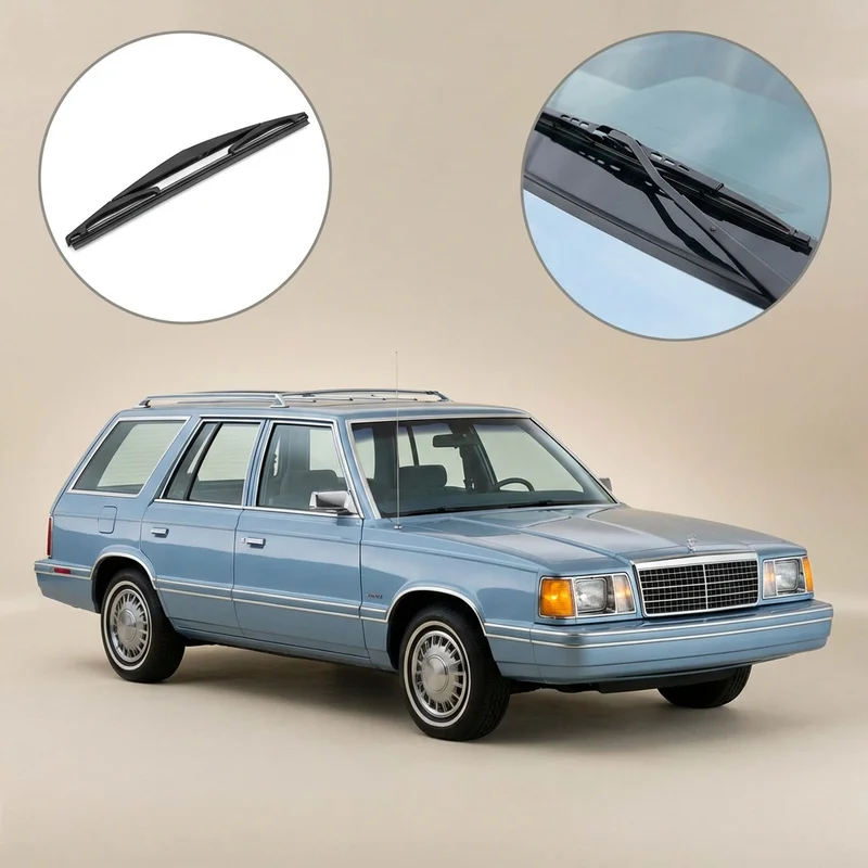 Driver Side Wiper Blade for Plymouth Reliant (1981 - 1989) - 1