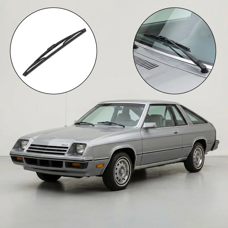 Passenger Side Wiper Blade for Plymouth TC3 (1980 - 1982) - 1