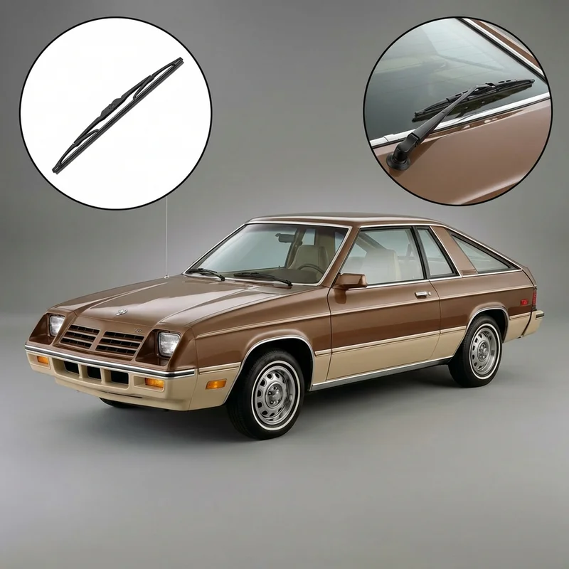 Rear Wiper Blade for Plymouth TC3 (1980 - 1982) - 1