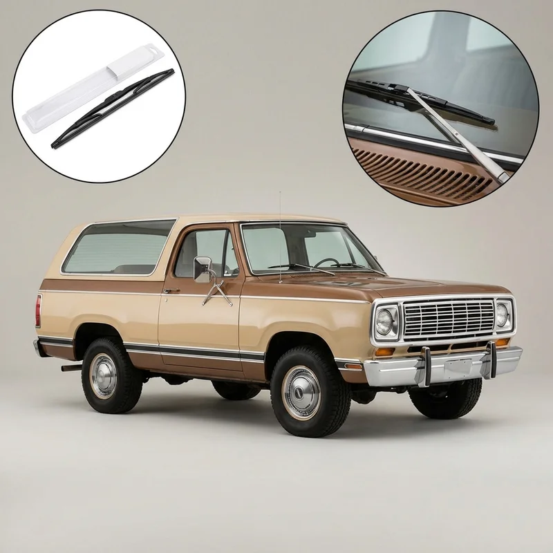 Passenger Side Wiper Blade for Plymouth Trailduster (1974 - 1981) - 1