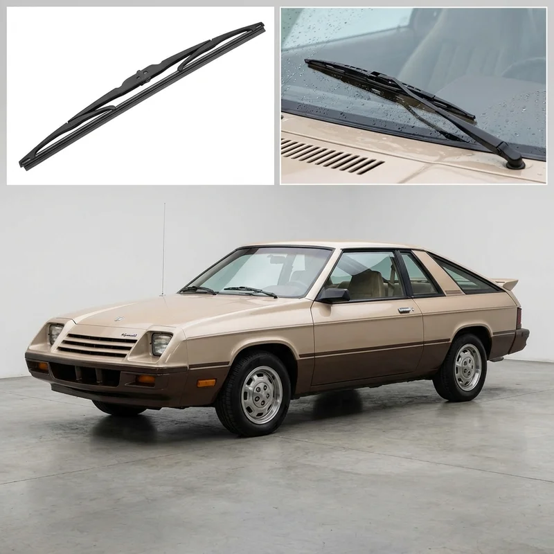 Driver Side Wiper Blade for Plymouth Turismo (1983 - 1987) - 1