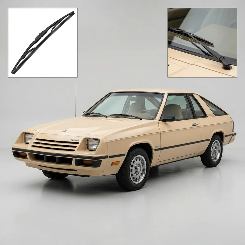 Passenger Side Wiper Blade for Plymouth Turismo (1983 - 1987) - 1