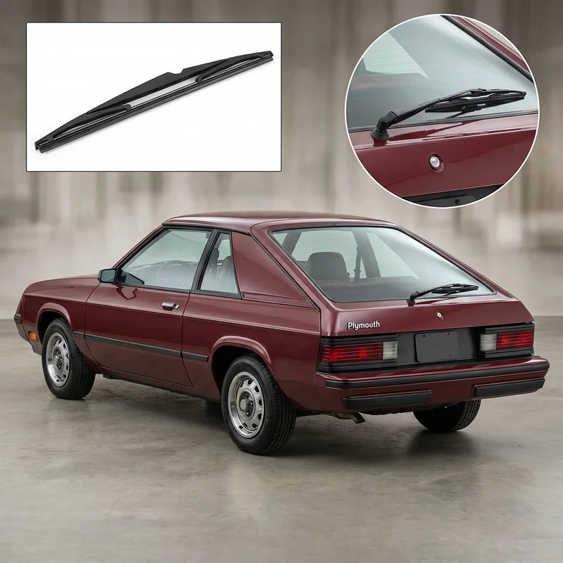 Rear Wiper Blade for Plymouth Turismo (1983 - 1987) - 1