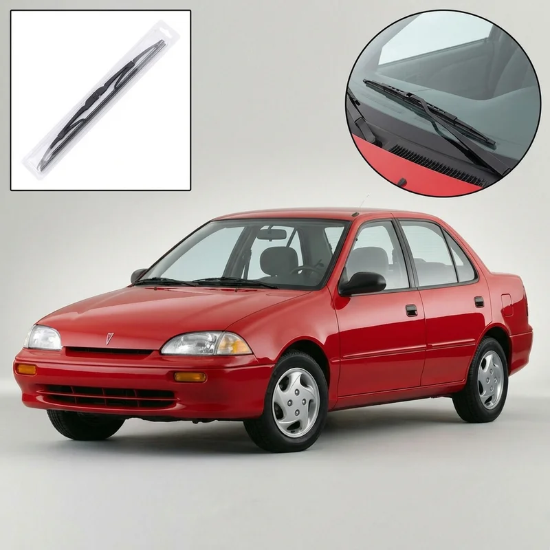 Passenger Side Wiper Blade for Pontiac Firefly (1985 - 2000) - 1