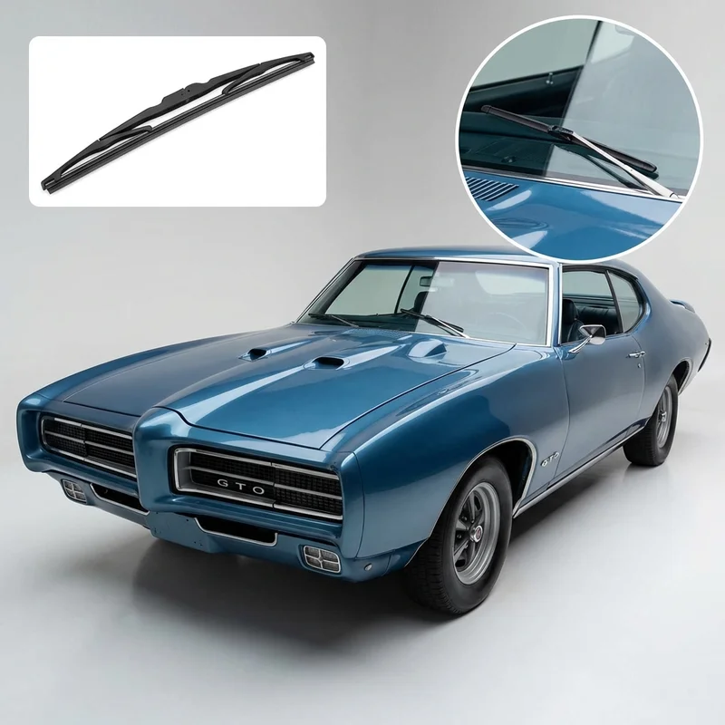 Passenger Side Wiper Blade for Pontiac GTO (1970 - 2006) - 1