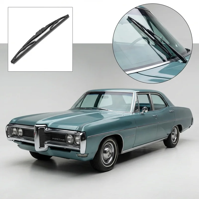 Passenger Side Wiper Blade for Pontiac Laurentian (1958 - 1981) - 1