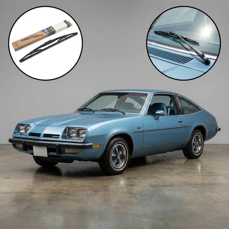Driver Side Wiper Blade for Pontiac Sunbird (1976 - 1994) - 1