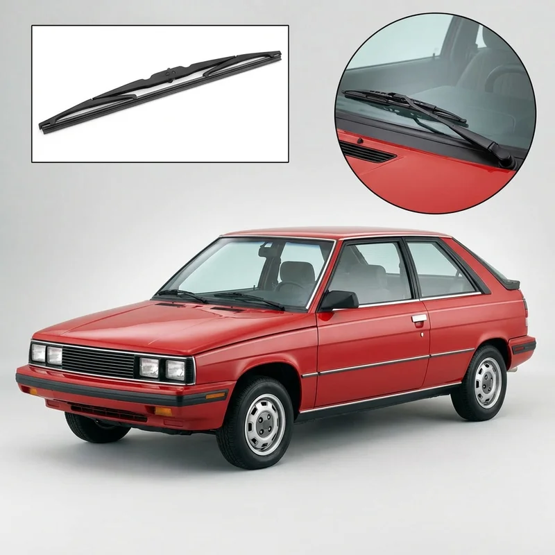 Passenger Side Wiper Blade for Renault Encore (1984 - 1986) - 1