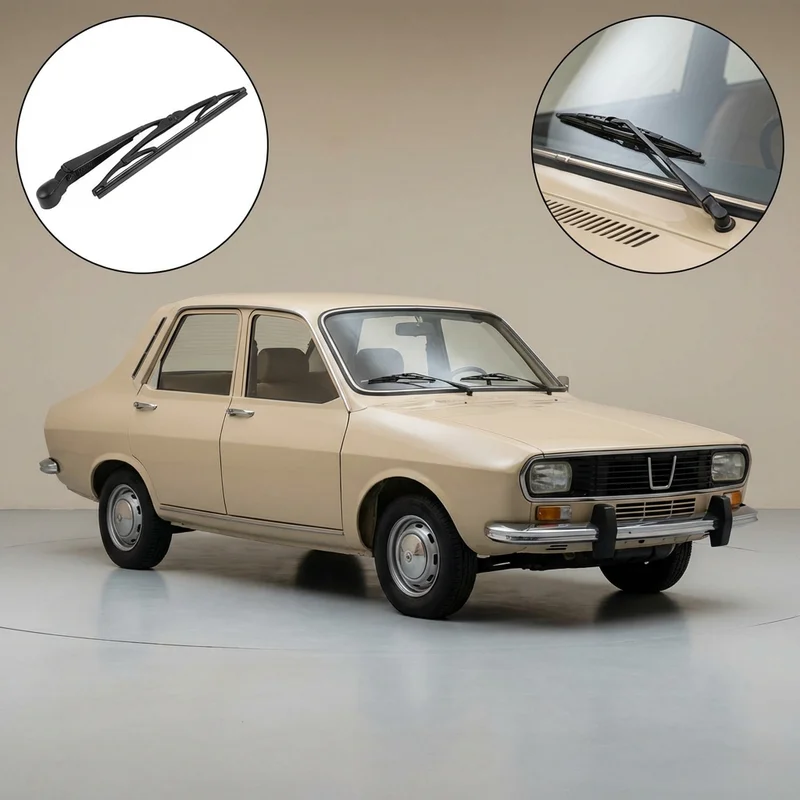 Driver Side Wiper Blade for Renault R12 (1971 - 1984) - 1