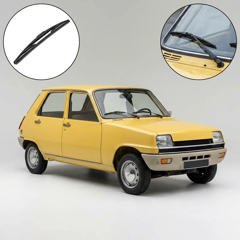 Driver Side Wiper Blade for Renault R5 (1976 - 1986) - 1
