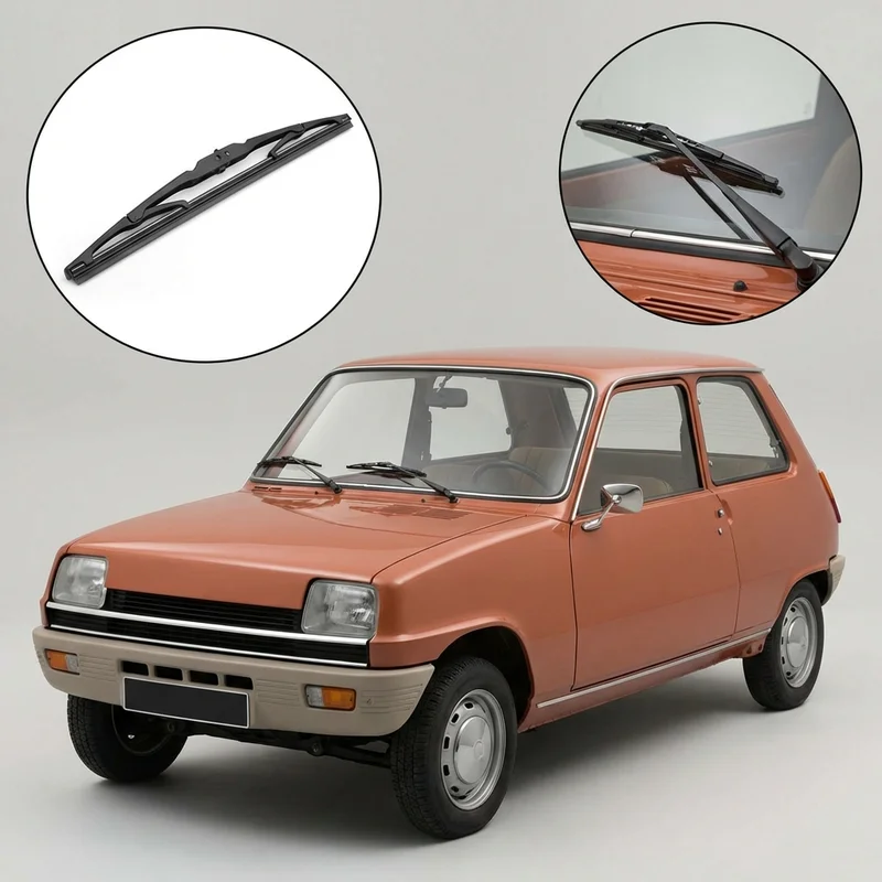 Passenger Side Wiper Blade for Renault R5 (1976 - 1986) - 1