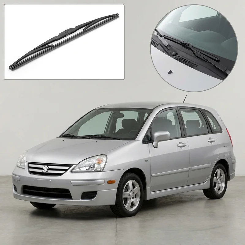 Passenger Side Wiper Blade for Suzuki Aerio (2002 - 2007) - 1
