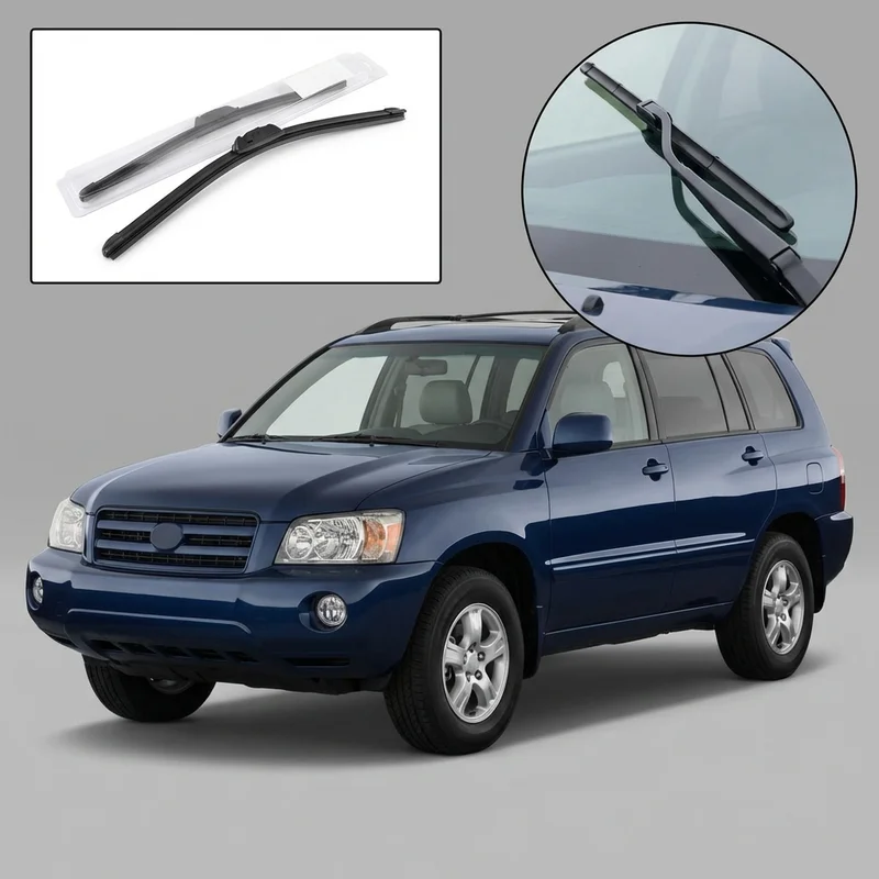 Passenger Side Wiper Blade for Toyota Highlander (2001 - 2025) - 1