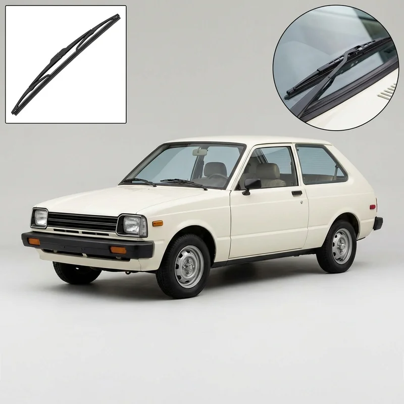 Driver Side Wiper Blade for Toyota Starlet (1981 - 1984) - 1