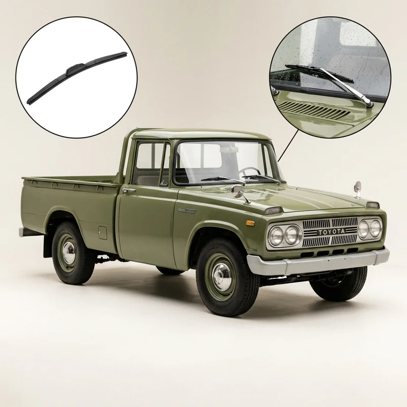 Passenger Side Wiper Blade for Toyota Stout (1965 - 1968) - 1