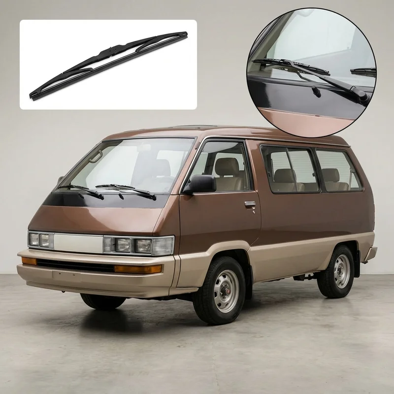 Driver Side Wiper Blade for Toyota Van (1984 - 1989) - 1