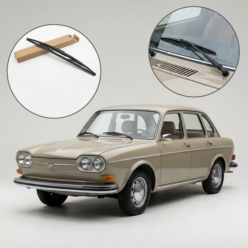 Driver Side Wiper Blade for Volkswagen 411 (1971 - 1973) - 1