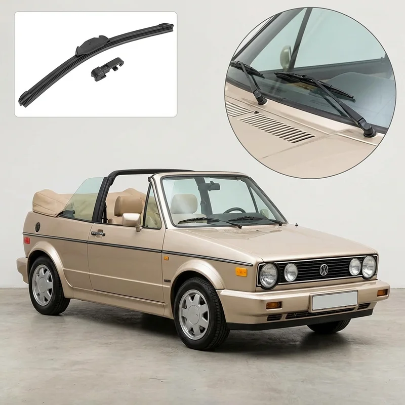 Passenger Side Wiper Blade for Volkswagen Cabriolet (1985 - 1993) - 1