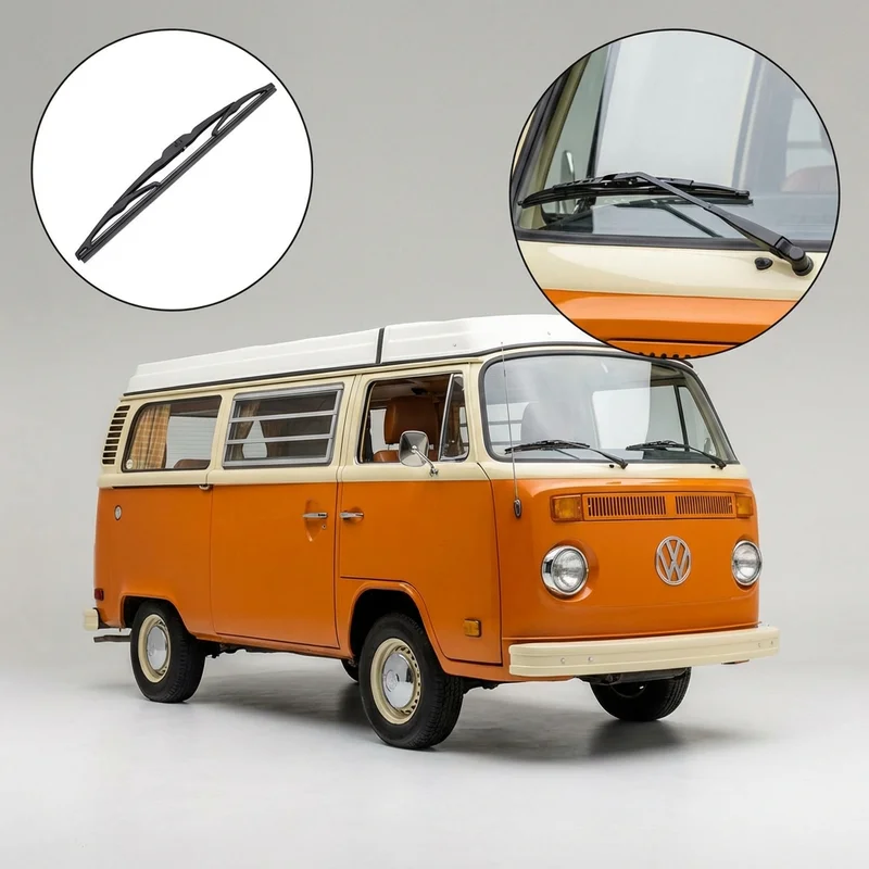 Passenger Side Wiper Blade for Volkswagen Campmobile (1970 - 1974) - 1