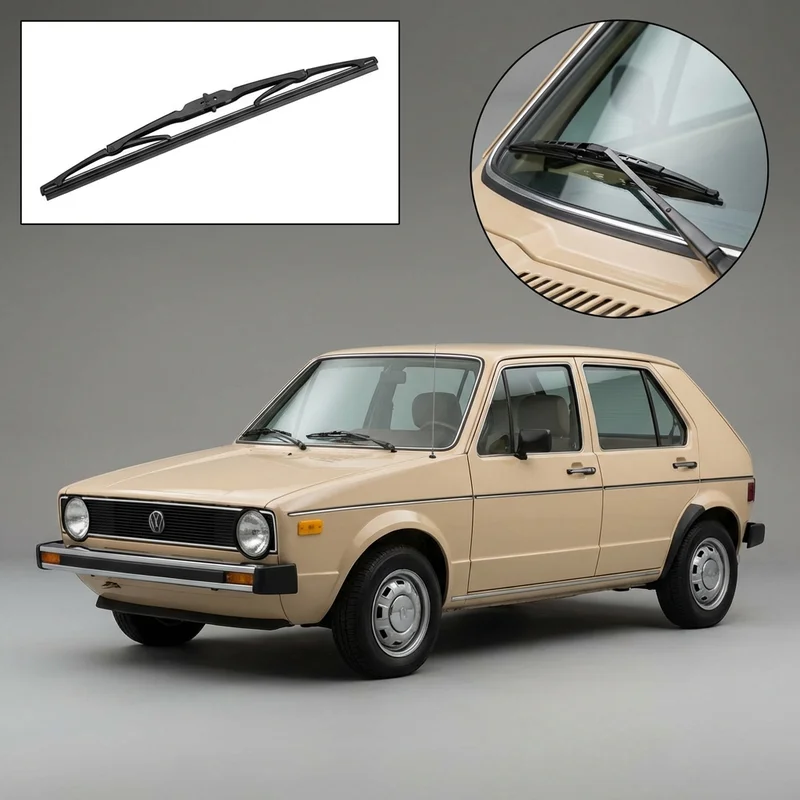 Driver Side Wiper Blade for Volkswagen Caribe (1977 - 1987) - 1