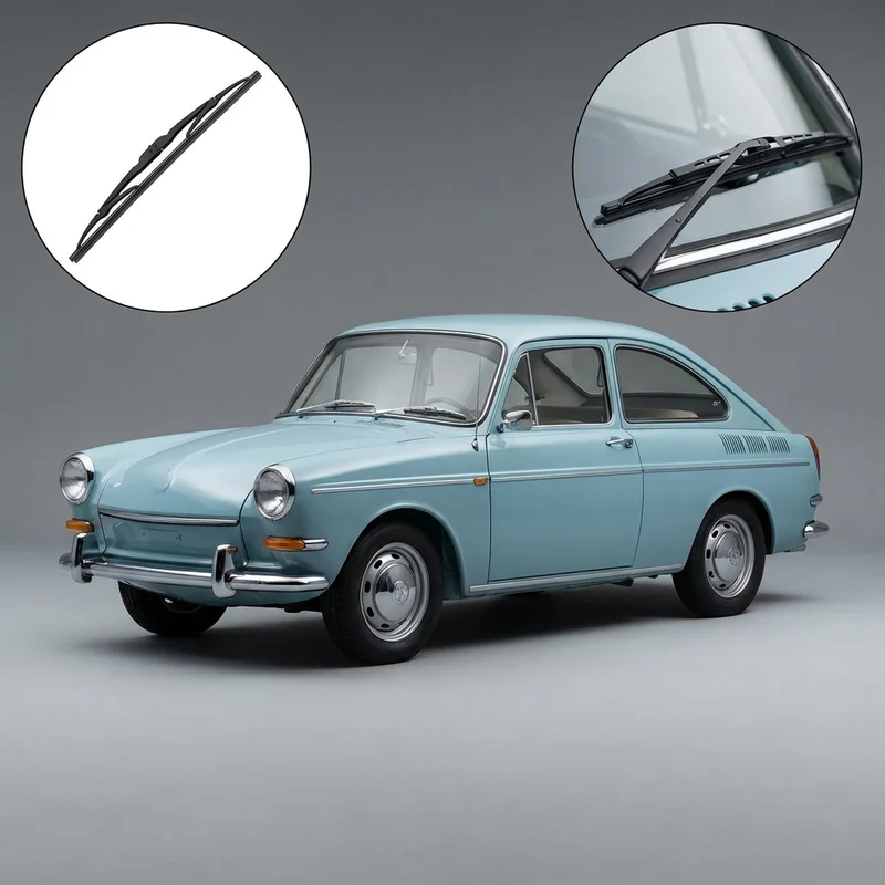 Driver Side Wiper Blade for Volkswagen Fastback (1966 - 1973) - 1