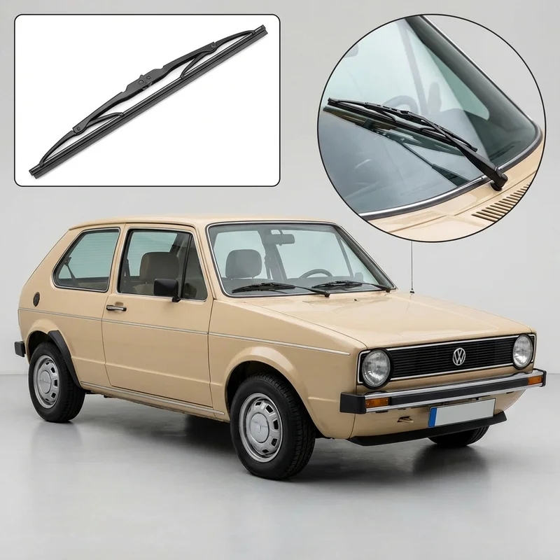 Driver Side Wiper Blade for Volkswagen Rabbit (1975 - 2009) - 1