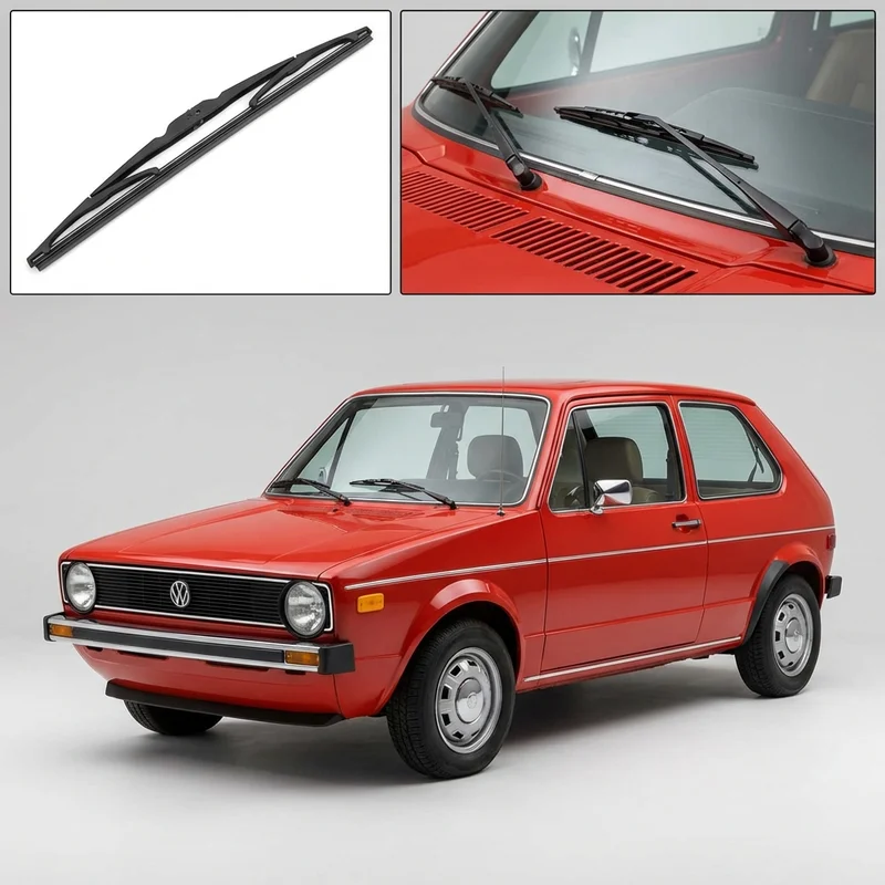 Passenger Side Wiper Blade for Volkswagen Rabbit (1975 - 2009) - 1