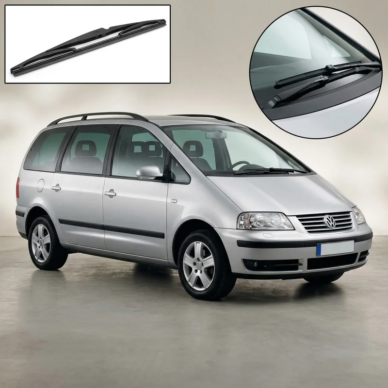 Passenger Side Wiper Blade for Volkswagen Sharan (2002 - 2008) - 1
