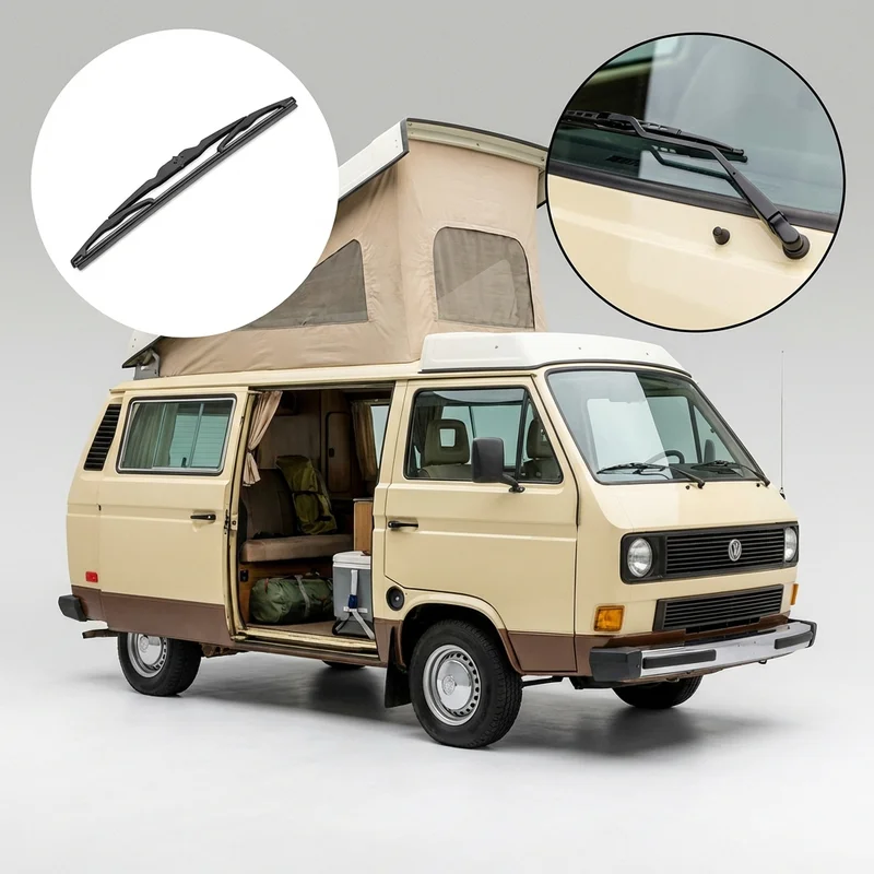 Driver Side Wiper Blade for Volkswagen Vanagon (1980 - 1991) - 1