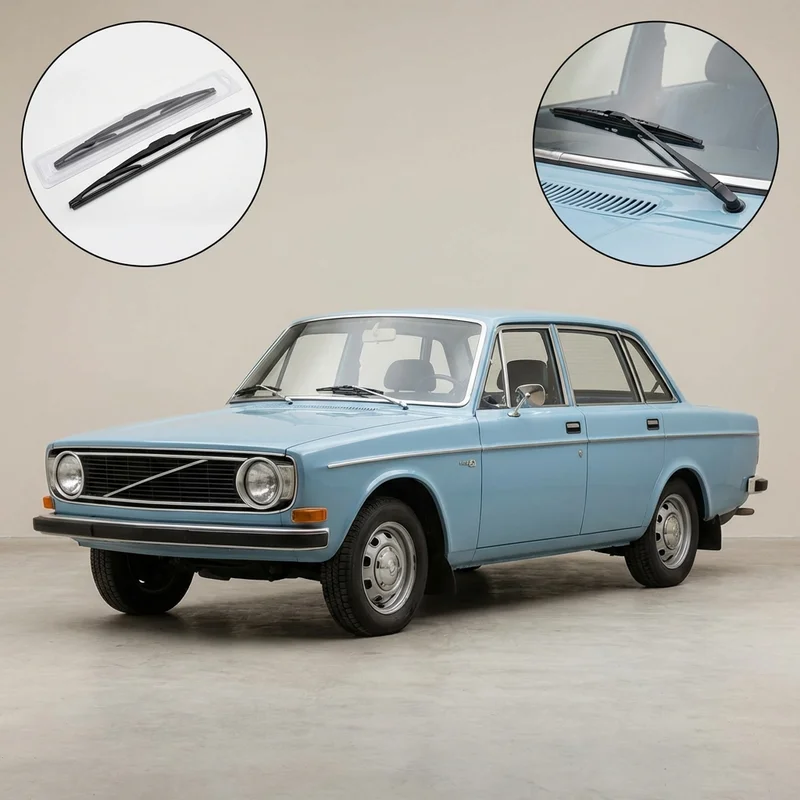 Driver Side Wiper Blade for Volvo 142 (1967 - 1974) - 1